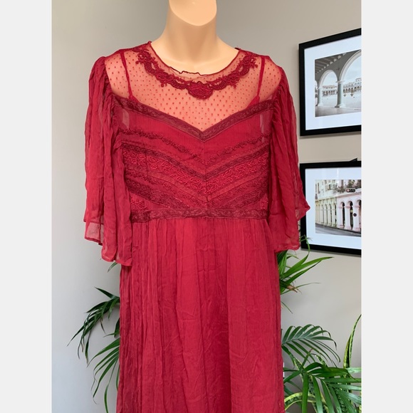 Free People In The Field Midi Dress - Picture 5 of 6